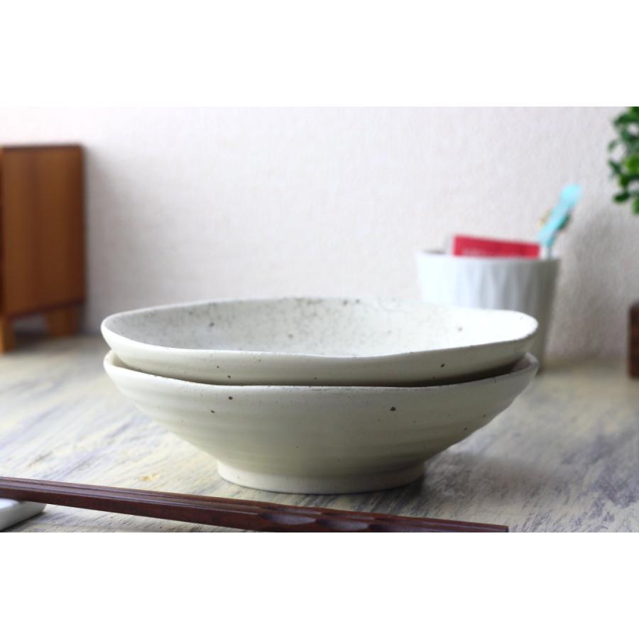 白かいらぎ 煮物鉢 17cm 日本製 美濃焼 菊型55浅鉢 肉じゃが鉢 奴鉢