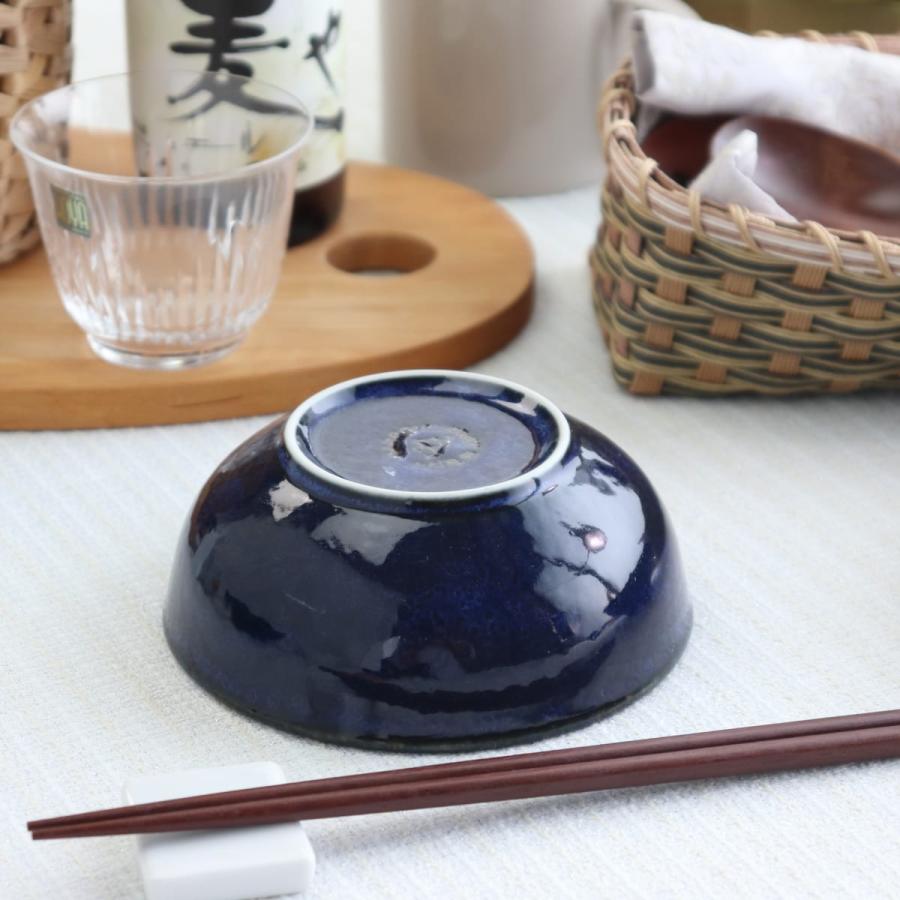 【陶器鉢】作家鉢 2個セット【未使用】 月夜のくじら 小鉢 13cm 日本製 美濃焼 収納45B 作家もの風 取り鉢