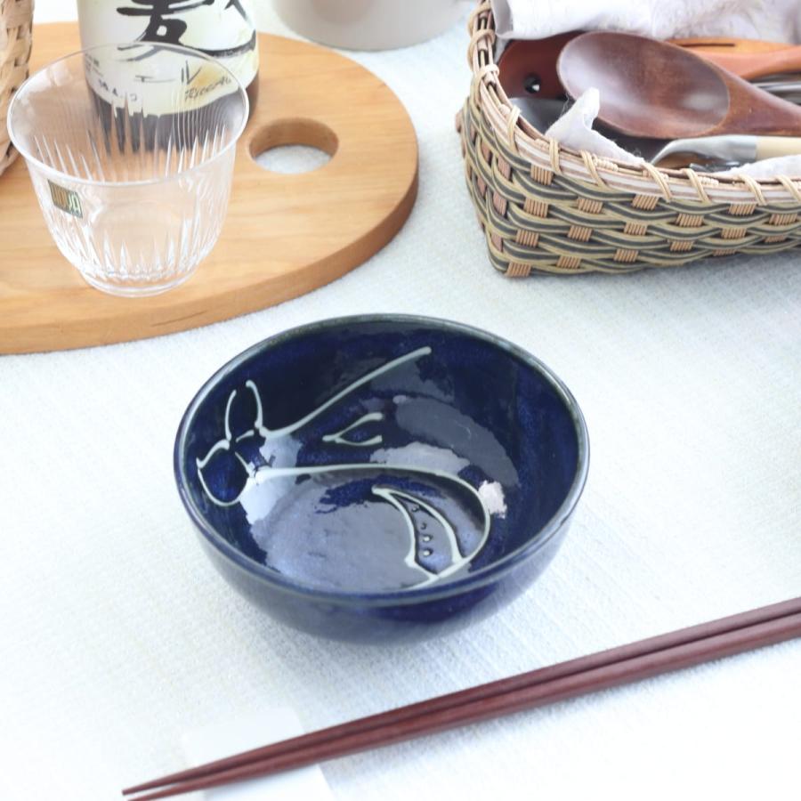 月夜のくじら 小鉢 13cm 日本製 美濃焼 収納45B 作家もの風 取り鉢