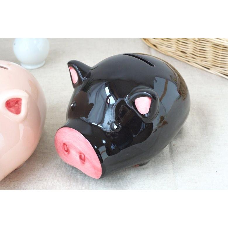 ピグピック 豚の貯金箱 大サイズ ブタ ぶた バンク 貯金豚 雑貨 栓付き