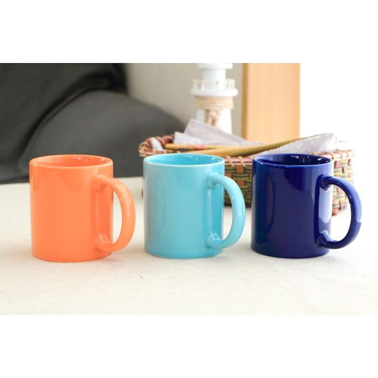 カラフルたっぷりマグカップ 290ml 国産 美濃焼 カップ マグ カラフル
