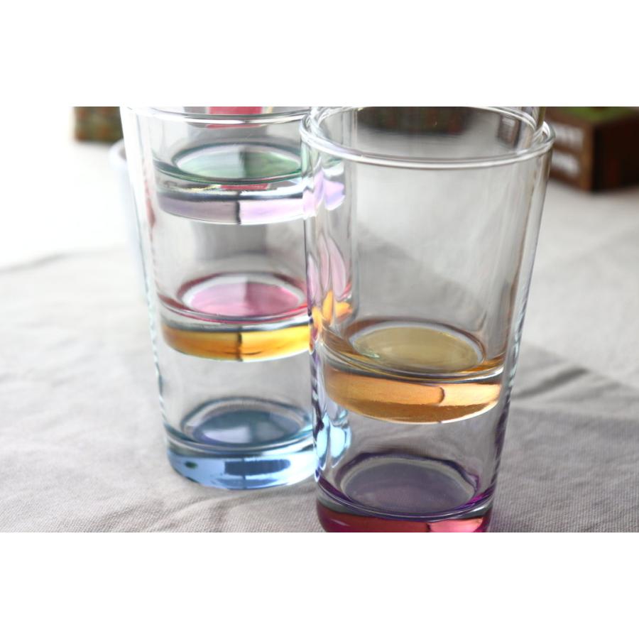 パステルロングタンブラー340ml ガラス ガラス製 カップ コップ 冷茶