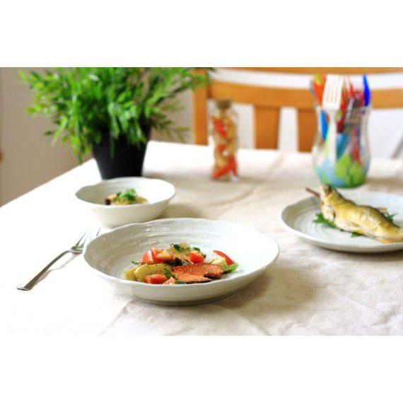 美濃焼　人気のうすかる ハーブミント　22cmプレート　２枚　新品未使用 美濃焼 人気のうすかる ハーブミント 22cmプレート 2枚 新品未使用 361