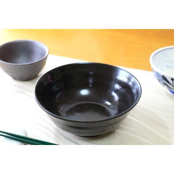 砂目黒マット釉 5.3寸ミニ丼 国産 瀬戸焼 洗い物も楽ちんな軽量食器