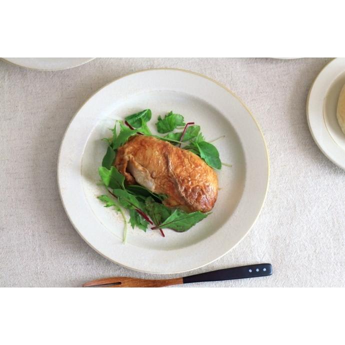 窯変クリーム釉 23.5cm大皿 国産 美濃焼 プレート 丸皿 平皿 ステーキ