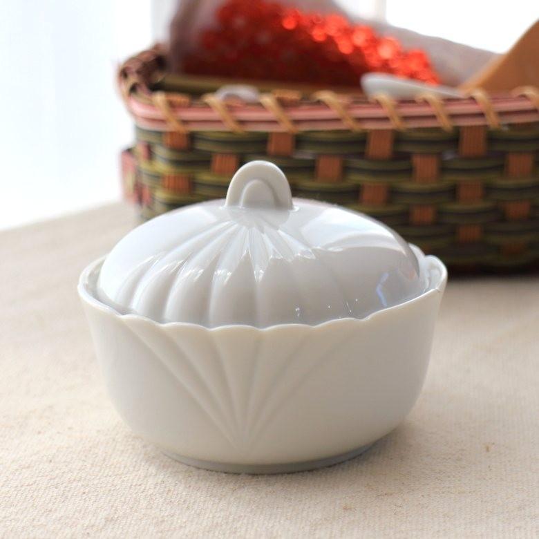シュル型 蓋付き 小物入れ 国産 瀬戸焼 シュガー ジュエリー ボックス
