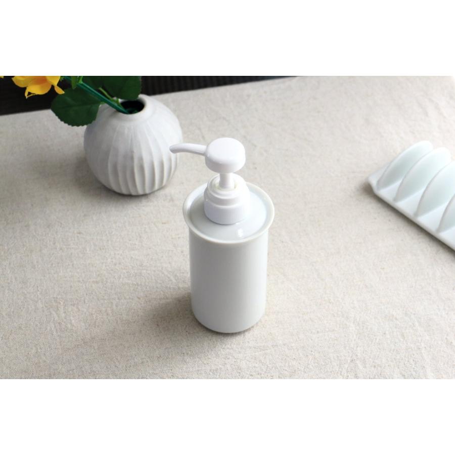ナチュラル ソープポンプ 270ml 国産 瀬戸焼 ディスペンサー ソープ