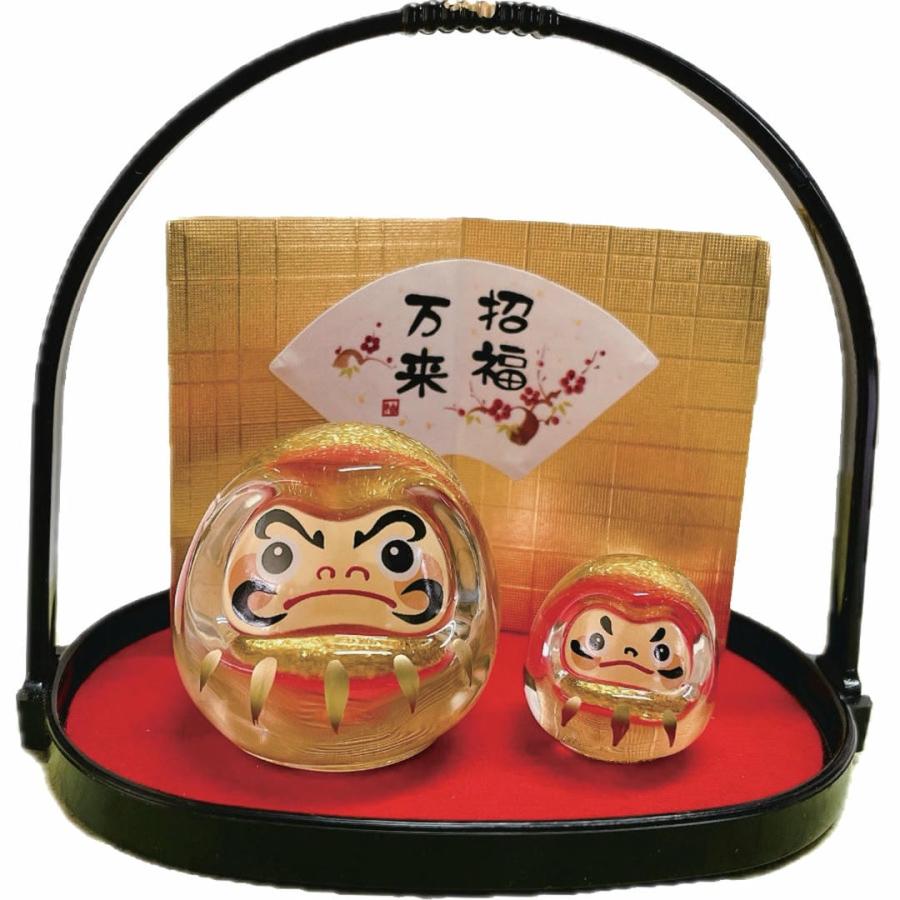 金色ダルマ型置物