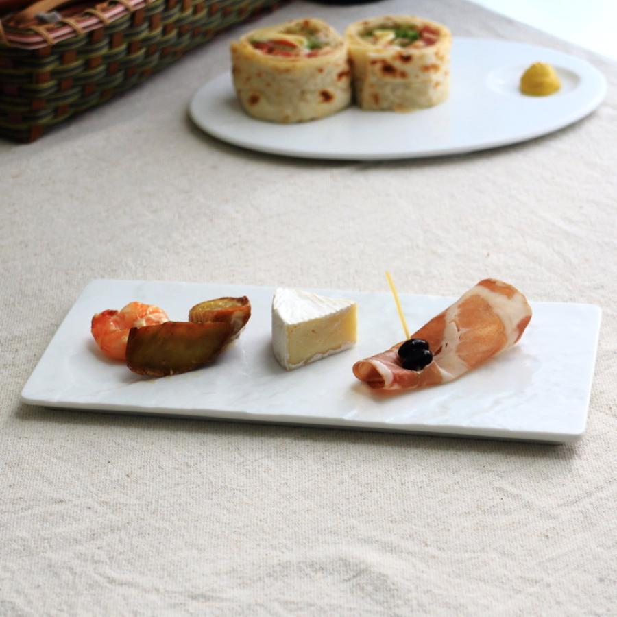 スルトン長角フラットプレート 23.5cm 国産 美濃焼 スクエアプレート