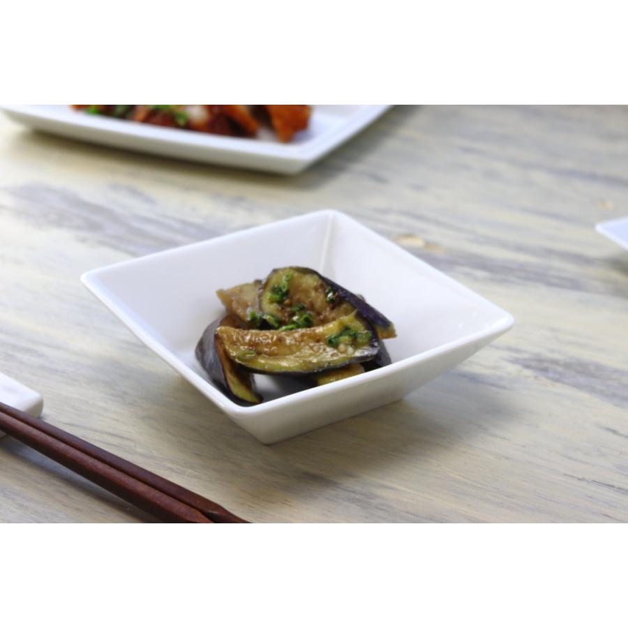 正角スクエアボウル 13cm 日本製 美濃焼 プレート スクエア 正角皿 角
