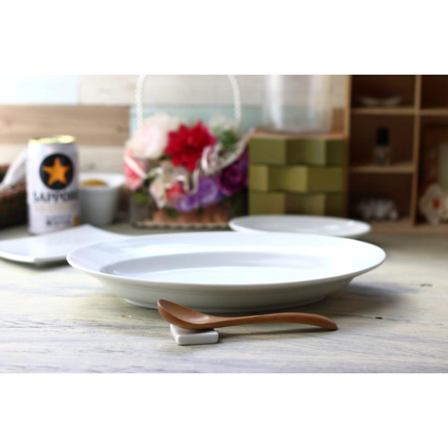 オーバル中華プレート 32cm 日本製 美濃焼 オーバル中華皿 大皿 特大皿