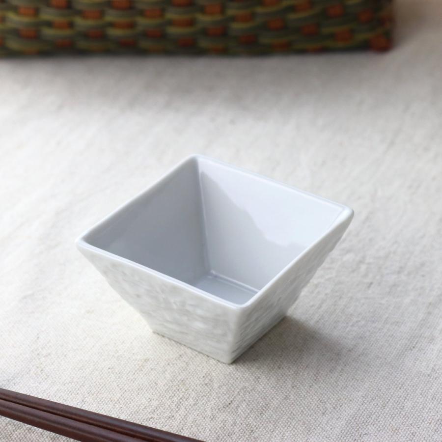 ロックスクエア小鉢 8cm 日本製 美濃焼 小鉢 小分け鉢 小付け 小器 小