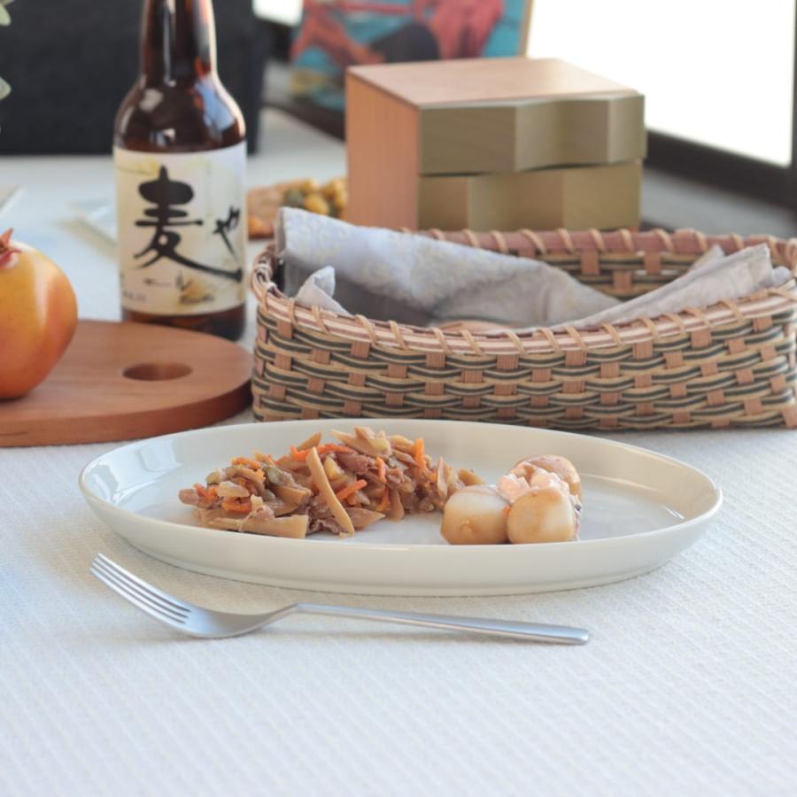 ノリム オーバルプレート 26cm 日本製 美濃焼 楕円皿 ワンプレート