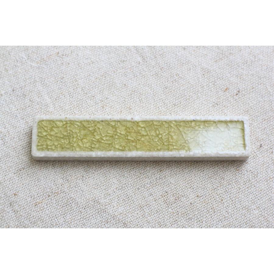 フローズンプレート ロング箸置き お取り寄せ 国産 瀬戸焼 透明感の