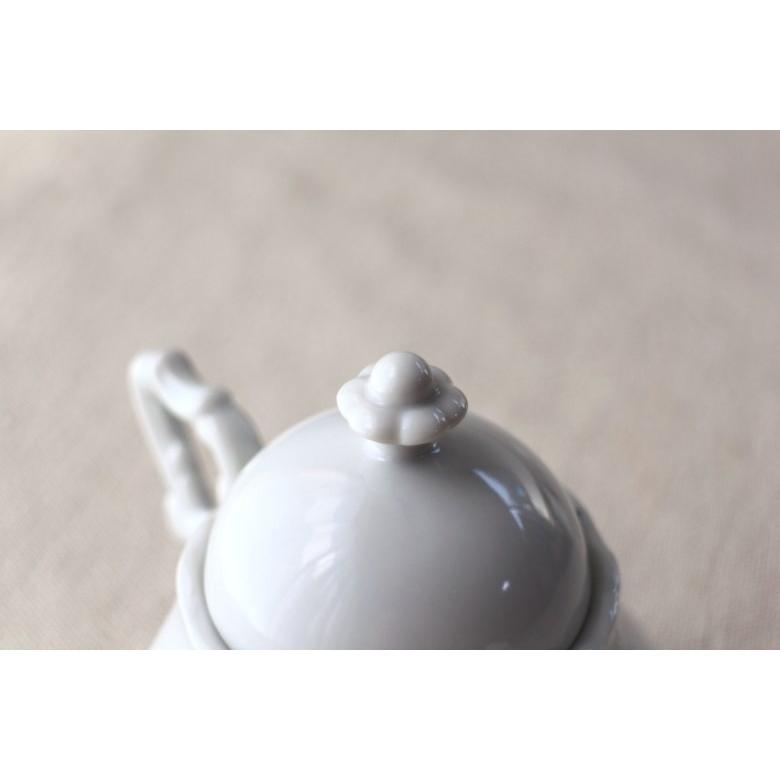 レイオン シュガーポット 国産 美濃焼 お茶会のネタに 北欧 白い陶器