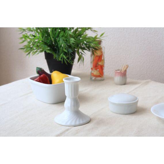 陶器製キャンドルホルダー 国産 美濃焼 クリスマスっぽいキャンドルを