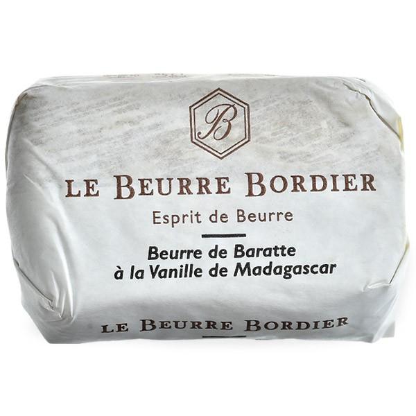 フランス産 ボルディエ Bordier バター 75％以上節約 ヴァニラ125g 冷凍 冷蔵 マダガスカル 代引き不可