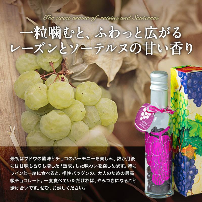 レザンドレオソーテルヌ 貴腐ワインチョコレート 95g ミニボトル