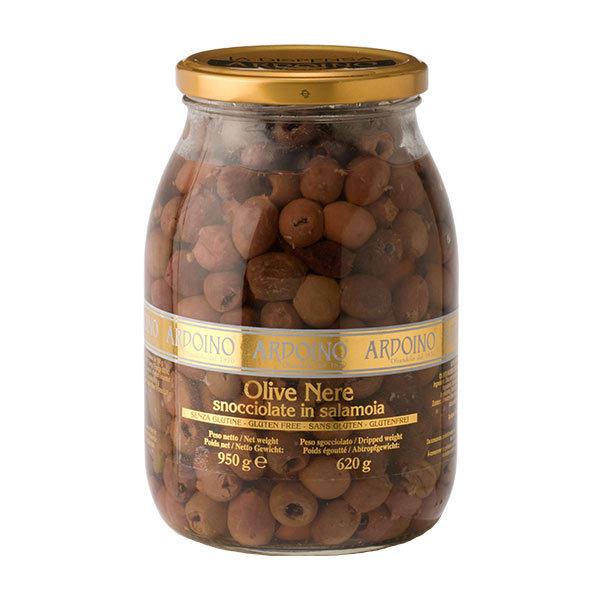 939円 永遠の定番モデル アルドイーノ ブラックオリーブ塩漬け 種なし 950ｇ 常温 冷蔵 3 4営業日以内に出荷