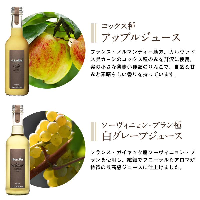 アラン・ミリア ジュース ネクター 330ml ギフト 選べる5本セット