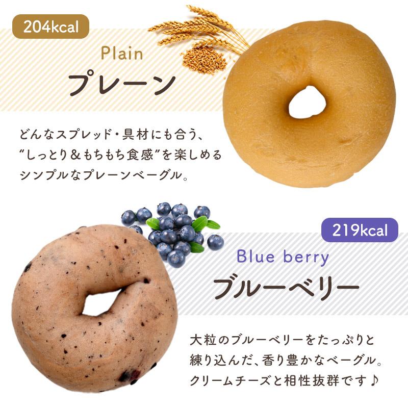 もちもちベーグル選べる12個セット 4種類×3個【送料無料】［冷凍］【4