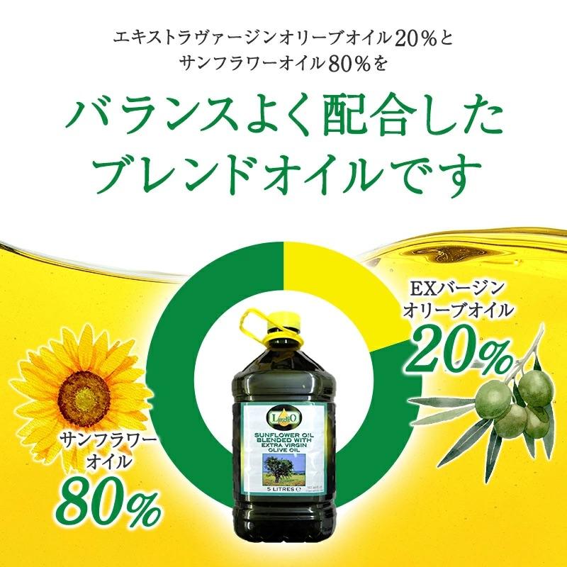 ルグリオ サンサ オリーブオイル 5L (4580g) ×4本 イタリア産