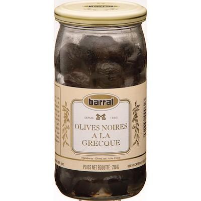 バラル ブラックオリーブ ギリシャ風230g【3〜4営業日以内に出荷】［基本常温/全温度帯可］ | 