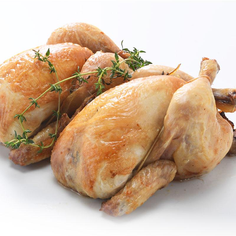 プーサン P.A.C. ひな鶏 約450g（不定貫400〜500g）×4P［冷凍］【3〜4