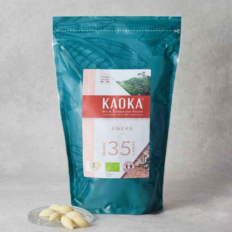 KAOKA アンカ 35% 1kg オーガニック ホワイトチョコレート 有機JAS認証