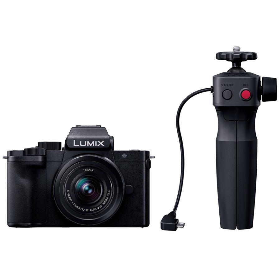 【値下げ中】ミラーレス一眼 LUMIX G100V 標準ズームレンズ グリップ付 LUMIX Gシリーズ パナソニック(Panasonic) デジタル一眼カメラ DC