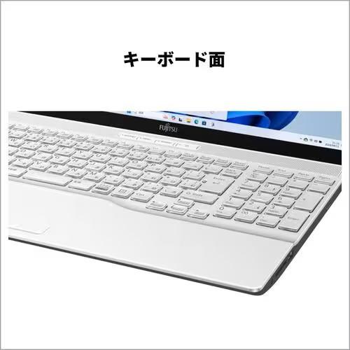 Windowsノート本体 FUJITSU LIFEBOOK FMVA450JW 富士通 FMV LIFEBOOK AH450/J プレミアムホワイト ［FMVA450JW