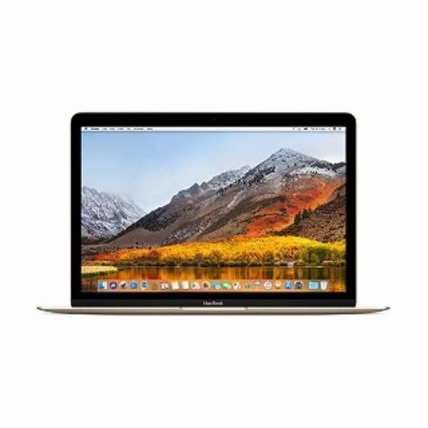 APPLE(アップル) Mac ノート MacBook Retinaディスプレイ 1300/12 MNYL2J/A (ゴールド)新品・即納｜ceresu-syouji