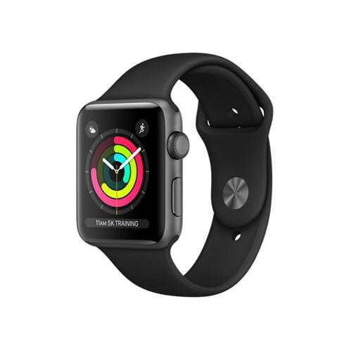 Apple Watch Series 3 GPSモデル 42mm MQL12J/A (ブラックスポーツ