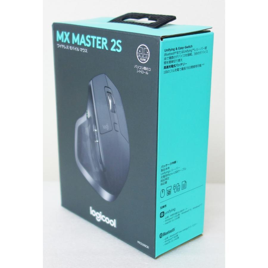 ロジクール Logicool MX MASTER 2S MX2100CR グラファイト ワイヤレス 