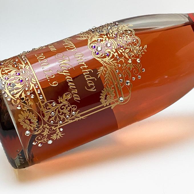 ピンク 名入れ ボトル お酒 スパークリングワイン 結婚祝い 女性 ギフト プレゼント バレンタイン 母の日｜cerisier-plus｜05