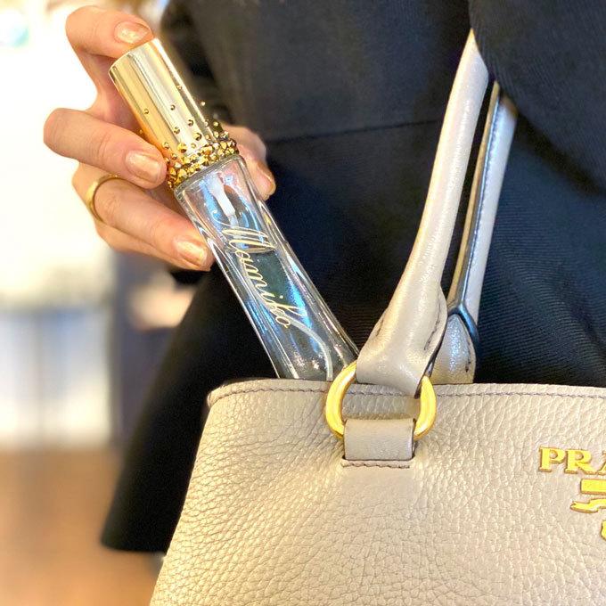 3色から選べる名入れガラス製アトマイザー 除菌スプレーを入れて使える持ち運びにおしゃれなアトマイザー 0928 ギフトサロンセリジエ 通販 Yahoo ショッピング