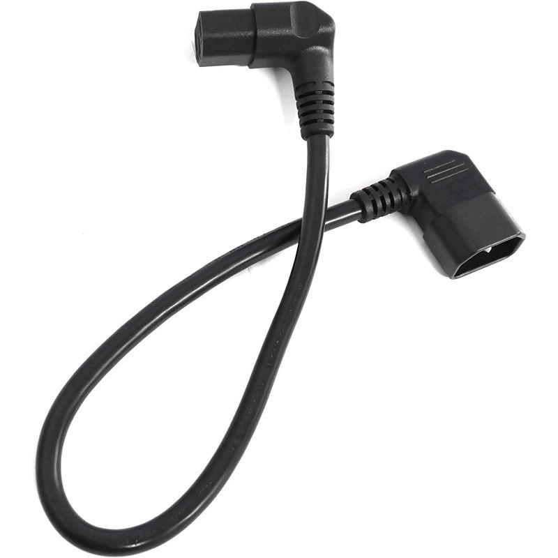 ー品販売オーディオファン 3ピン 変換コネクタ 60320 (IEC C13) (IEC メス 60320 オス C14) ⇔ 3ピン L字 3ピン オーディオケーブル オーディオファン 3ピン 変換コネクタ L字 下向き 3ピン メス (IEC 60320 C13) ⇔ 3ピン オス (IEC 60320 C14)【