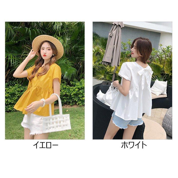 トップス 2種類選べる ブラウス レディース 40代 春夏 オシャレブラウス 韓国風 チュニック リボン 半袖シャツ 白トップス ゆったり 通勤 体型カバー 上品 カジュアル Tシャツ Enm3gnckf9 Www Tritop Com Br