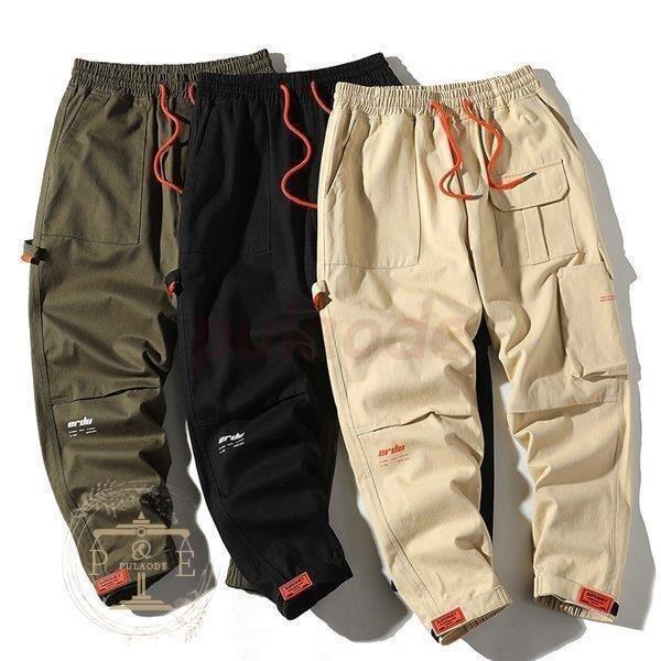 メンズファッション 大人気商品 カーゴパンツ メンズ スウェットパンツ 九分丈 コットンパンツ 作業ズボン プリント ロゴ カーゴ 太め ゆったり 韓国風 春夏秋 Plorame8by Www Boulevardrestaurants Com