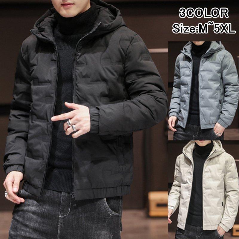 週末限定直輸入 中綿ジャケット メンズ コートアウター フード付き 防風 防寒着 厚手 キルティングジャケット 冬物 冬アウター Fmfm Com Mx