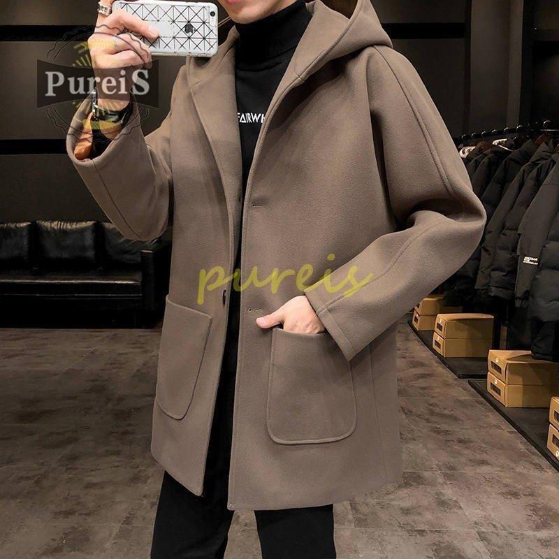 ファッション 定番入荷 チェスターコート フード付き アウター メンズ ロングコート メンズコート ジャケット 防寒 秋冬 紳士服 通勤 お兄系 カジュアル ファッション 定番 カッコイイ 4ajgv6kurw Wamegofamilyworshipcenter Org