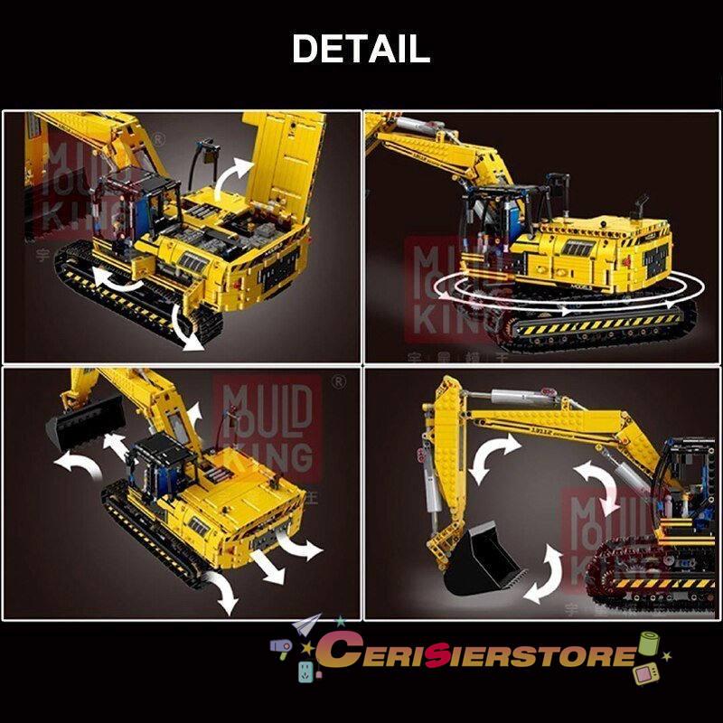 プレゼント クリスマス テクニック リモート クレーン エクスカベーター Mkii Rc モーターセット モデル ショベルカー 互換品 レゴ ラジコン ブロック メール便不可 Themtransit Com