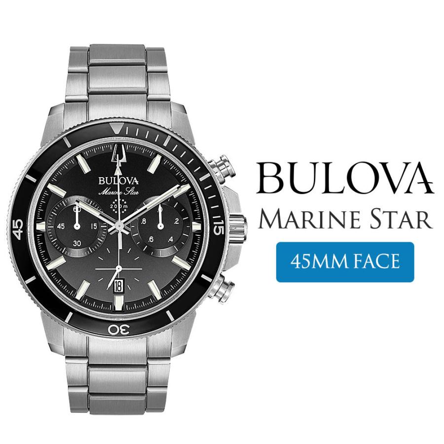 アウトレット ブローバ 腕時計 BULOVA メンズ 腕時計 マリンスター Marine Star クロノグラフ メタルベルト シルバー 96B272  : j-bl034 : C’estjoli - 通販 - Yahoo!ショッピング