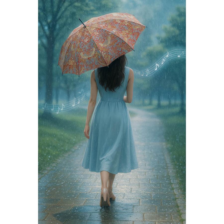 FULTON フルトン 長傘 雨傘 日傘 ウイリアムモリス コラボモデル