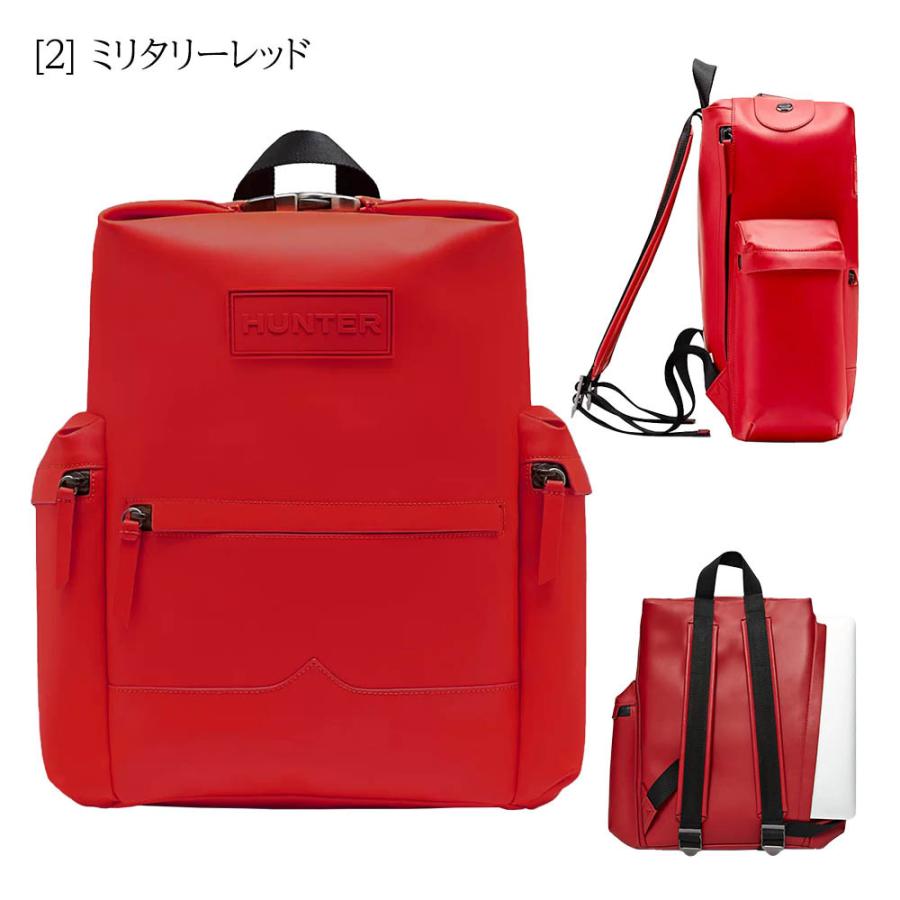 ハンター リュック HUNTER バッグ リュック レディース メンズ オリジナル ラージ トップクリップ バックパック ラバー レザー Original Top Clip Backpack リュック HUNTER ラージ トップクリップ バックパック Original Top Clip Backpack