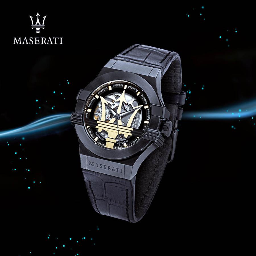 マセラティ MASERATI メンズ 腕時計 ポテンザ POTENZA 機械式 自動巻き 