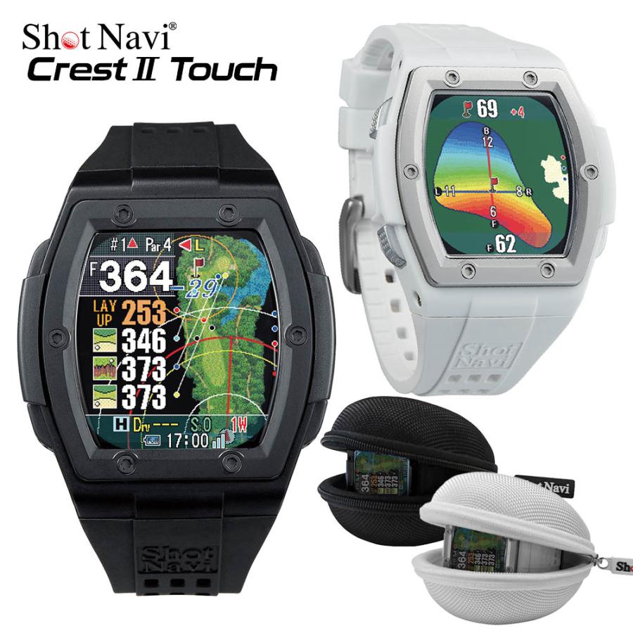 Shot Navi ショットナビ Crest2 Touch クレスト2タッチ 腕時計 GPS 