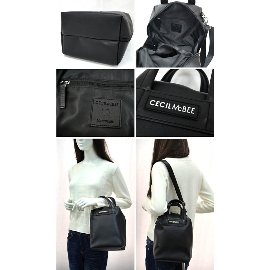 CECIL McBEE セシルマクビー ミニボストン CM121119 ブラック CECIL McBEE セシルマクビー ミニボストン CM121119 ブラック