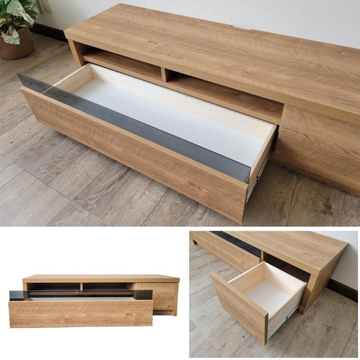 テレテレビ台 150cm幅 テレビボード 国産 日本製 完成品 ローボード