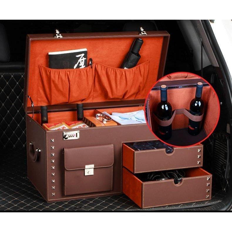 新作人気 トランク収納 自動車トランク収納ケース 収納ボックス 車用 収納ケース 大容量 レザー雑貨 取り外し可能 収納ボックス 車用 折り畳み式 収納ケース 大容量 レザー雑貨 取り外し可能 サポーターグッズ Smythandbradshaw Com